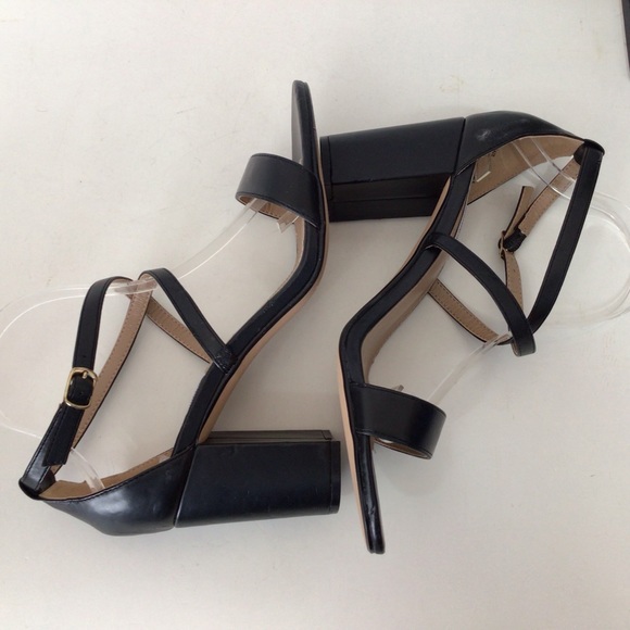 Steve Madden Sundaze Black Heeled Sandals, 10M - Picture 6 of 8